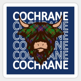 Clan Cochrane - Hairy Coo Sticker